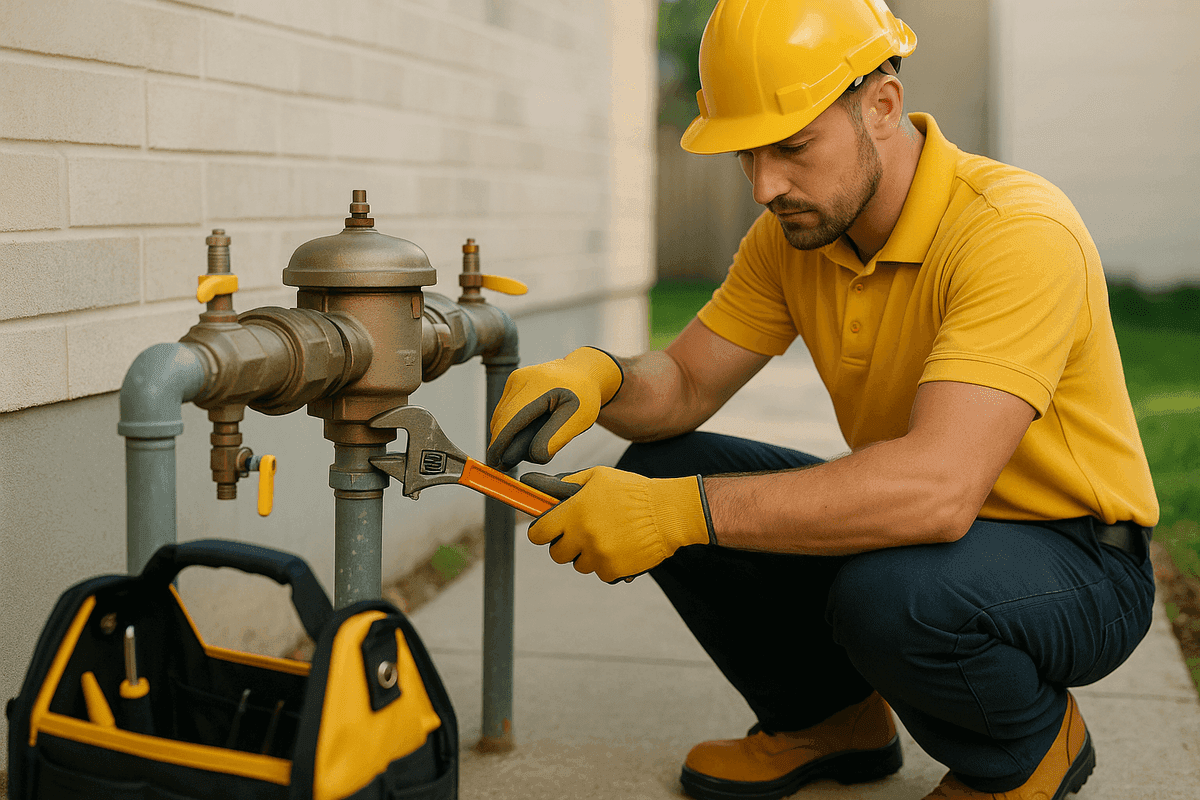 Backflow Prevention service by Real Flow Plumbing
