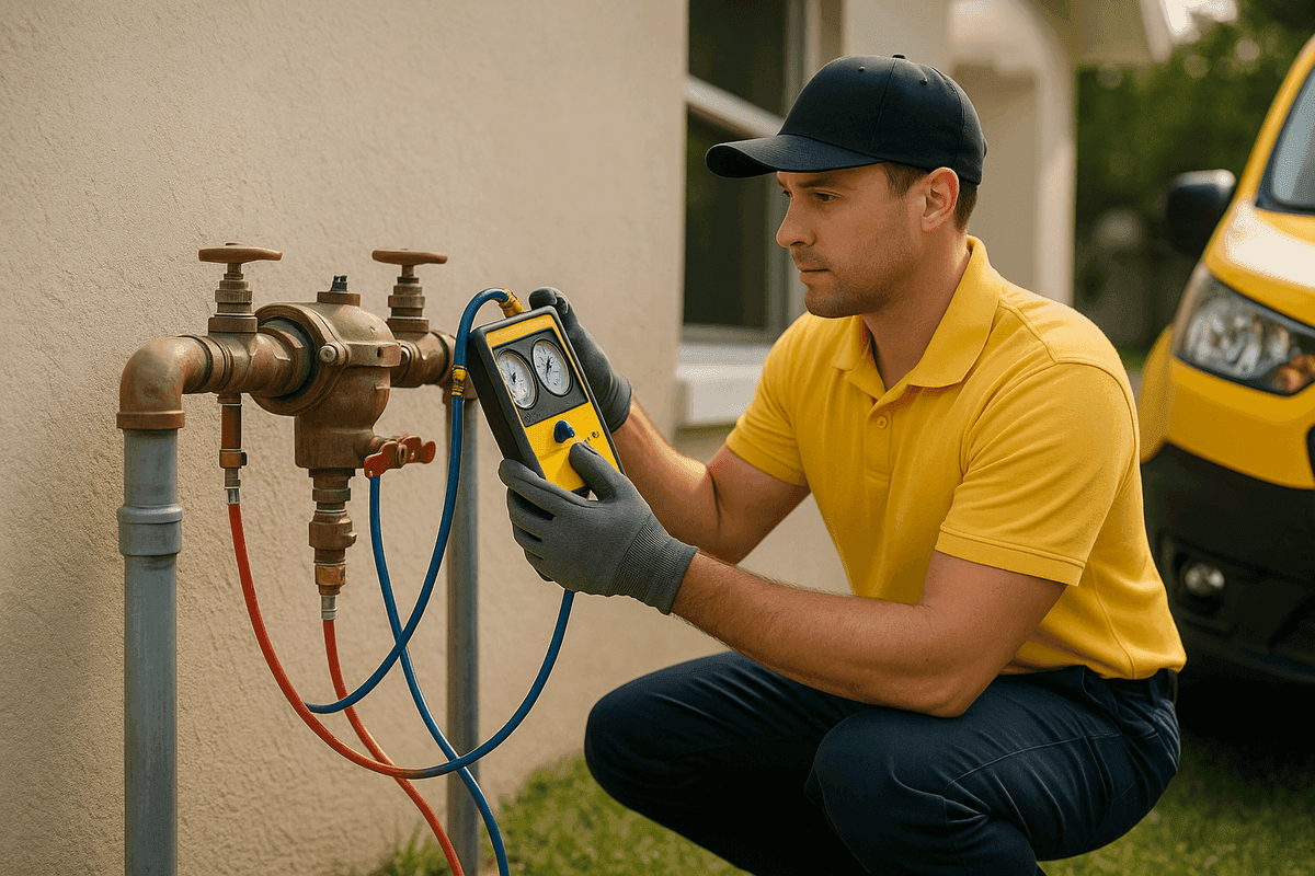Backflow Testing service by Real Flow Plumbing