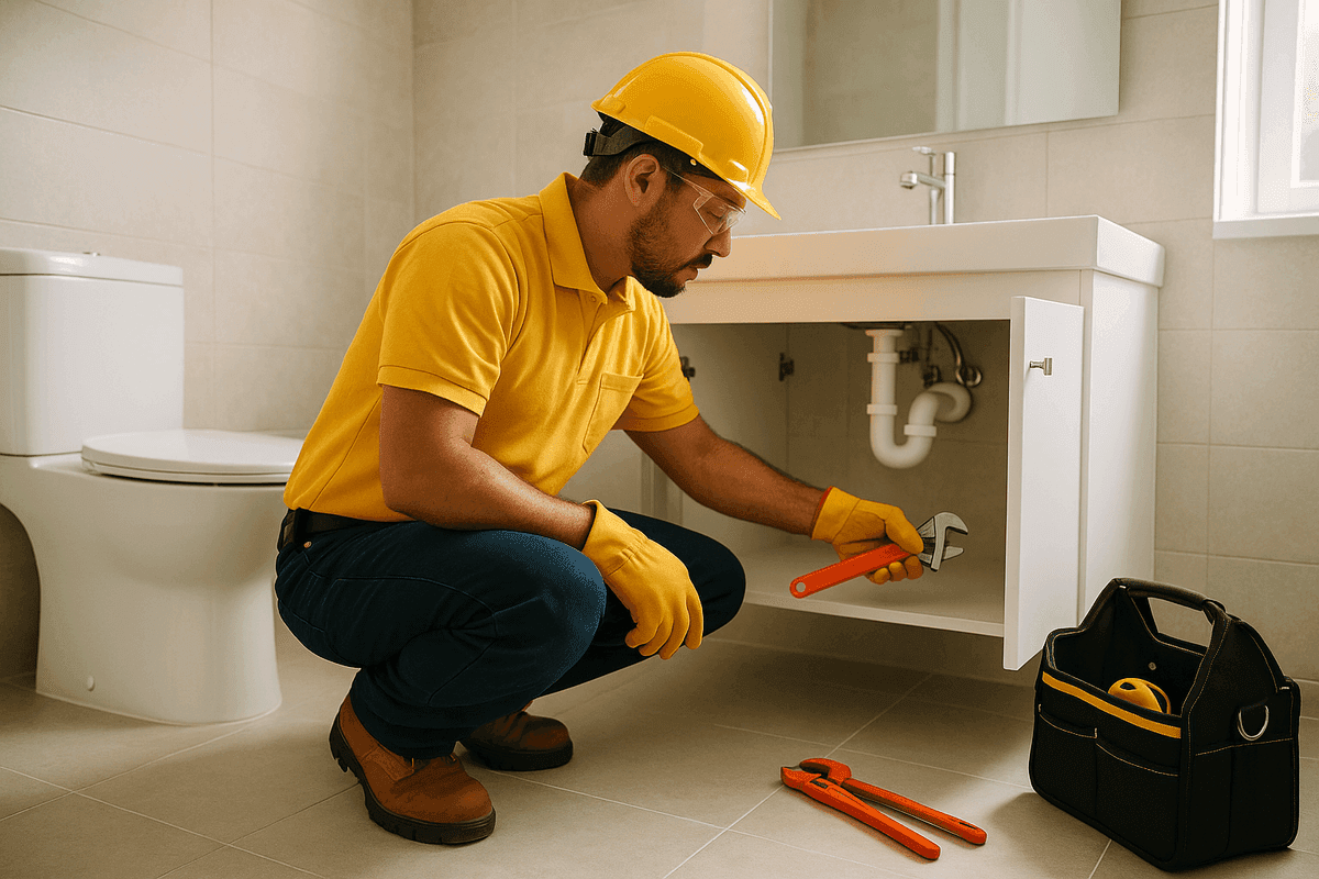 Bathroom Plumbing service by Real Flow Plumbing