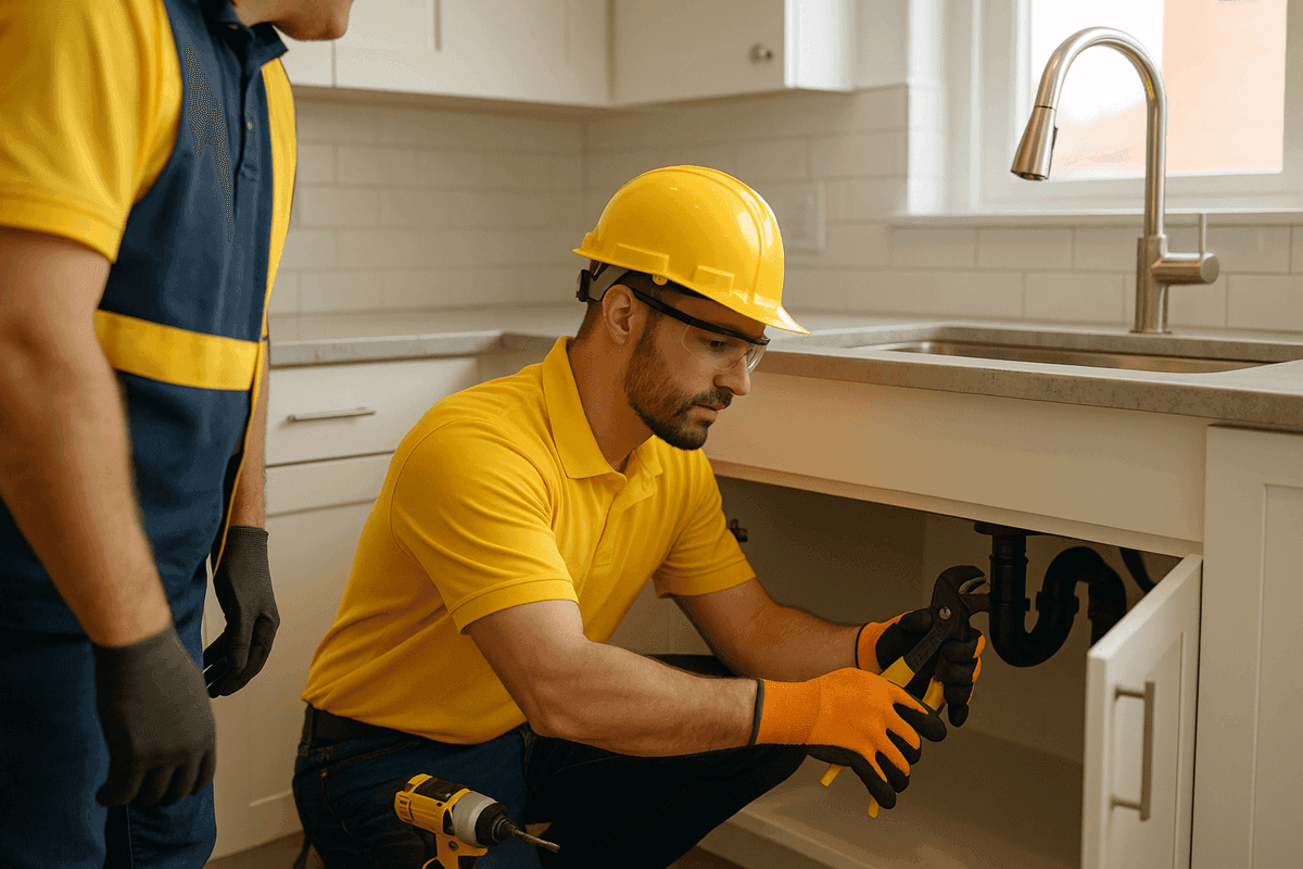 Kitchen Plumbing service by Real Flow Plumbing