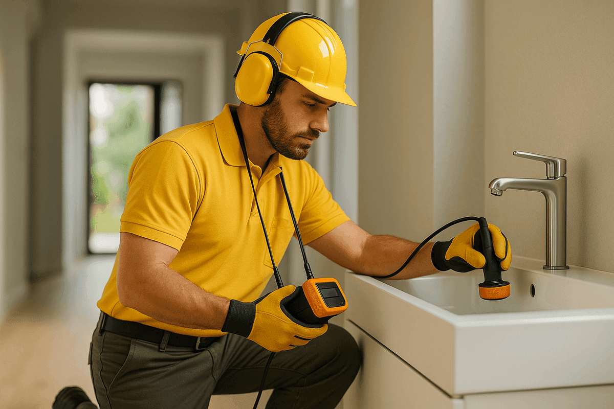 Leak Detection service by Real Flow Plumbing