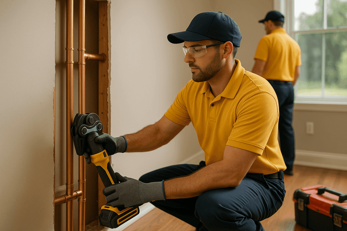 Repiping service by Real Flow Plumbing