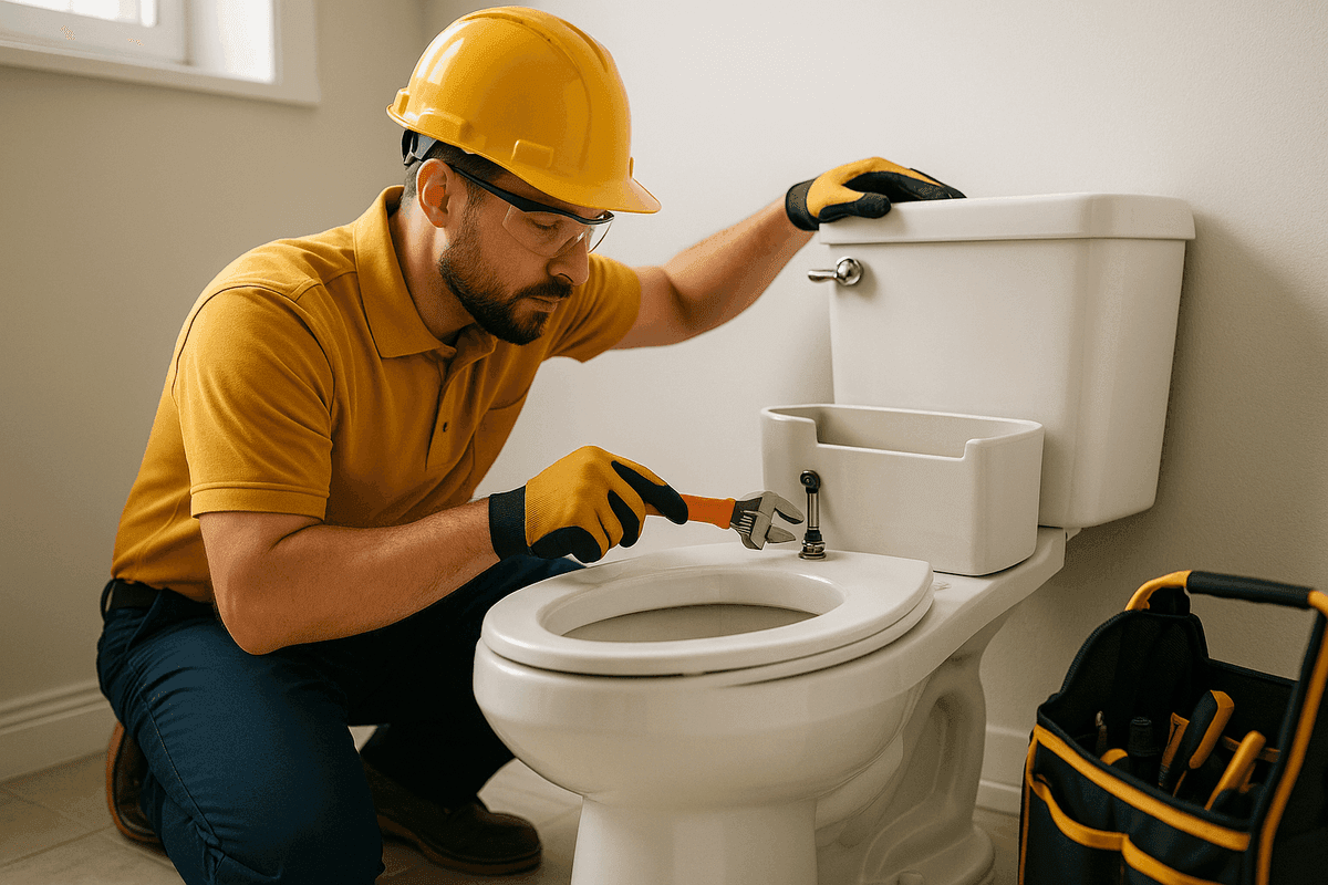 Toilet Repair service by Real Flow Plumbing