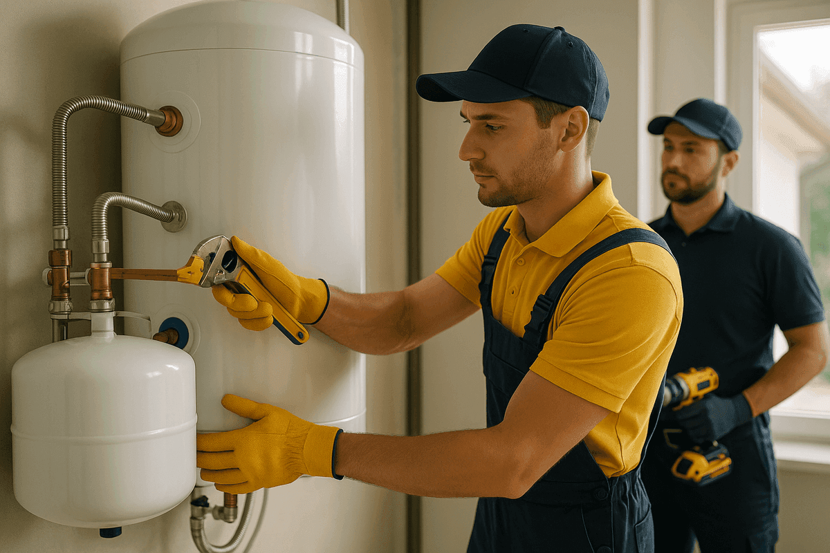 Water Heater Installation service by Real Flow Plumbing